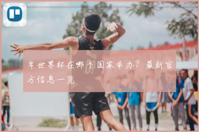 年世界杯在哪个国家举办？最新官方信息一览