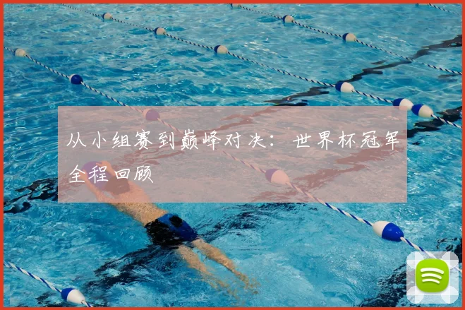 从小组赛到巅峰对决:世界杯冠军全程回顾